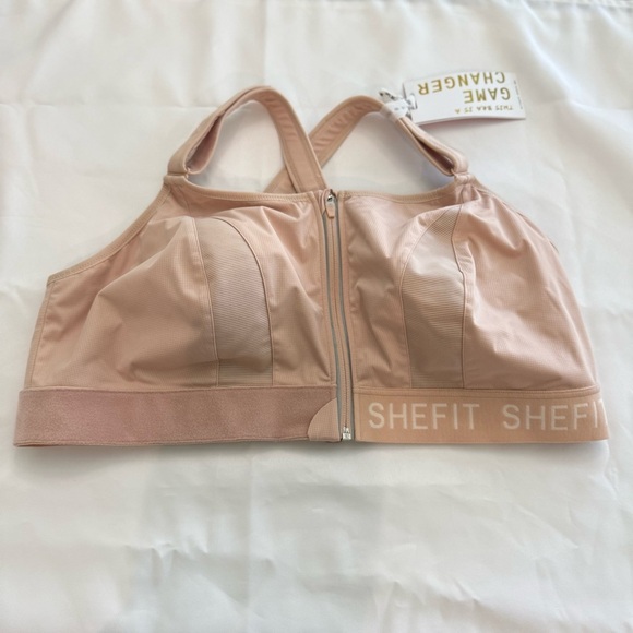 NWT SHEFIT Ultimate Sports Bra Size 6Luxe in Sandstorm - Picture 7 of 16